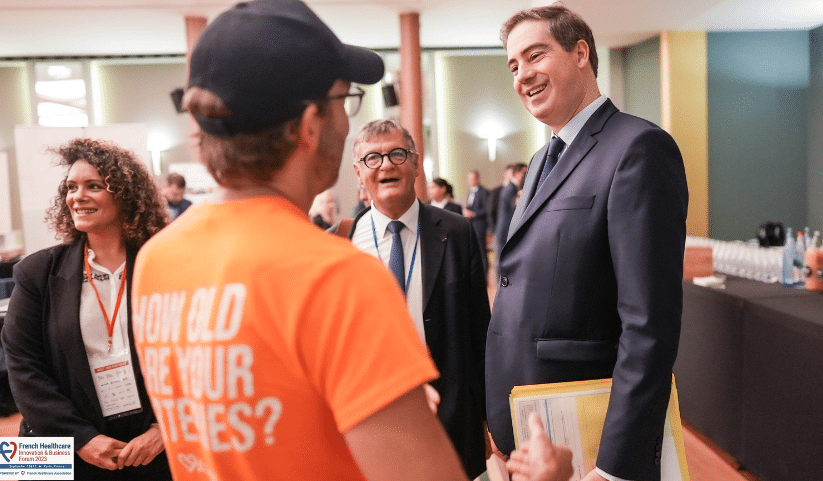 Photographie prise lors de temps d'échange au French Healthcare Business & Innovation Forum 2023