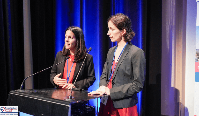 Photographie de Giulia Petrarulo et Muriel Santoro, intervenantes pour Unicancer